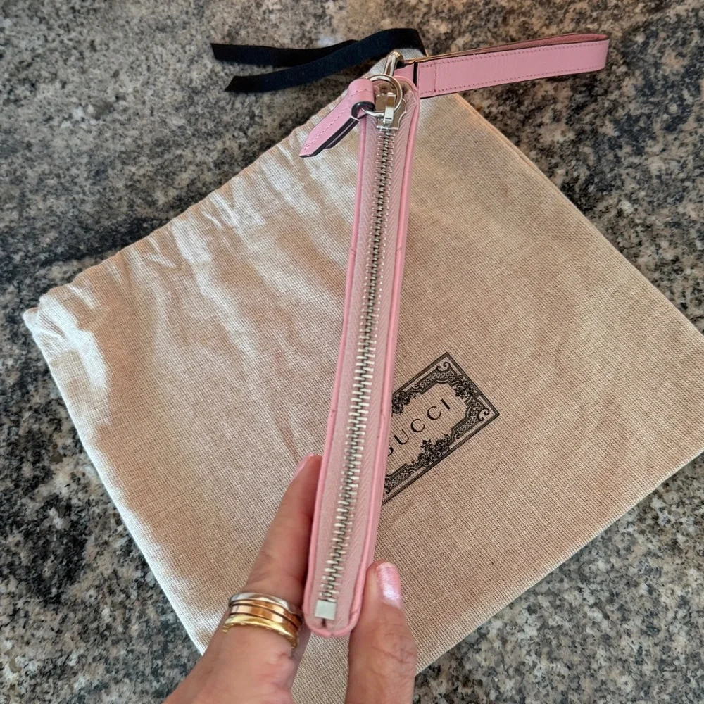 Gucci Quilted Marmont Wristlet